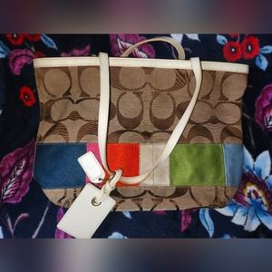 EUC Y2k Vintage Coach Signature Bag